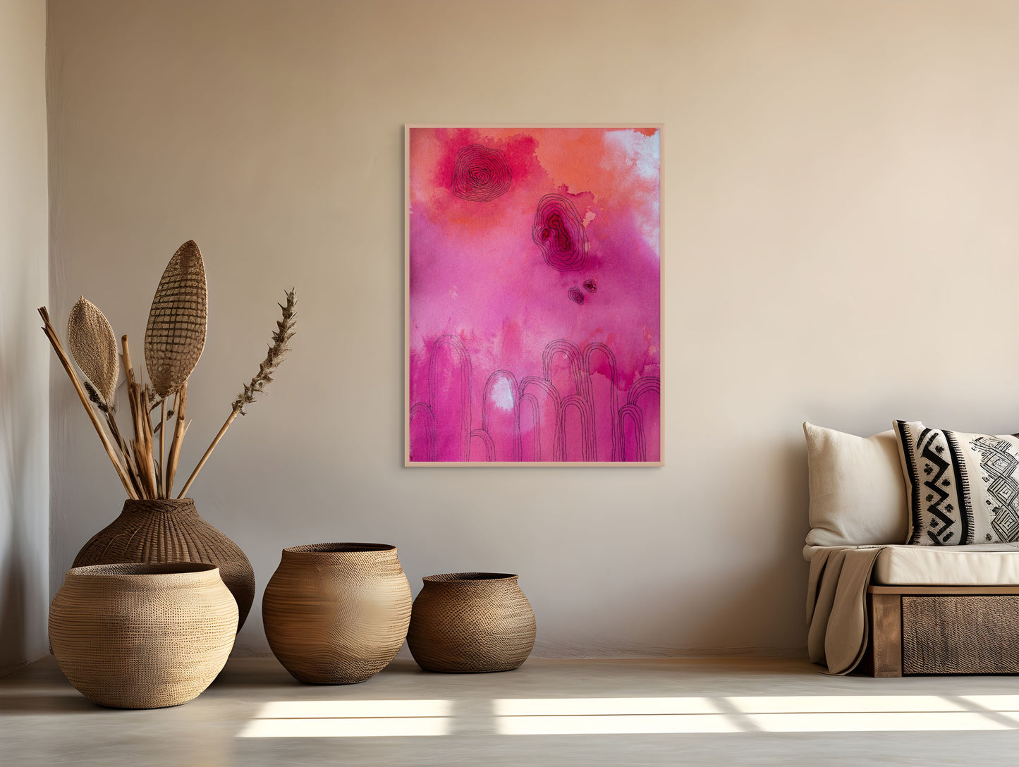 Saturn Sunset #1 - Print NEW