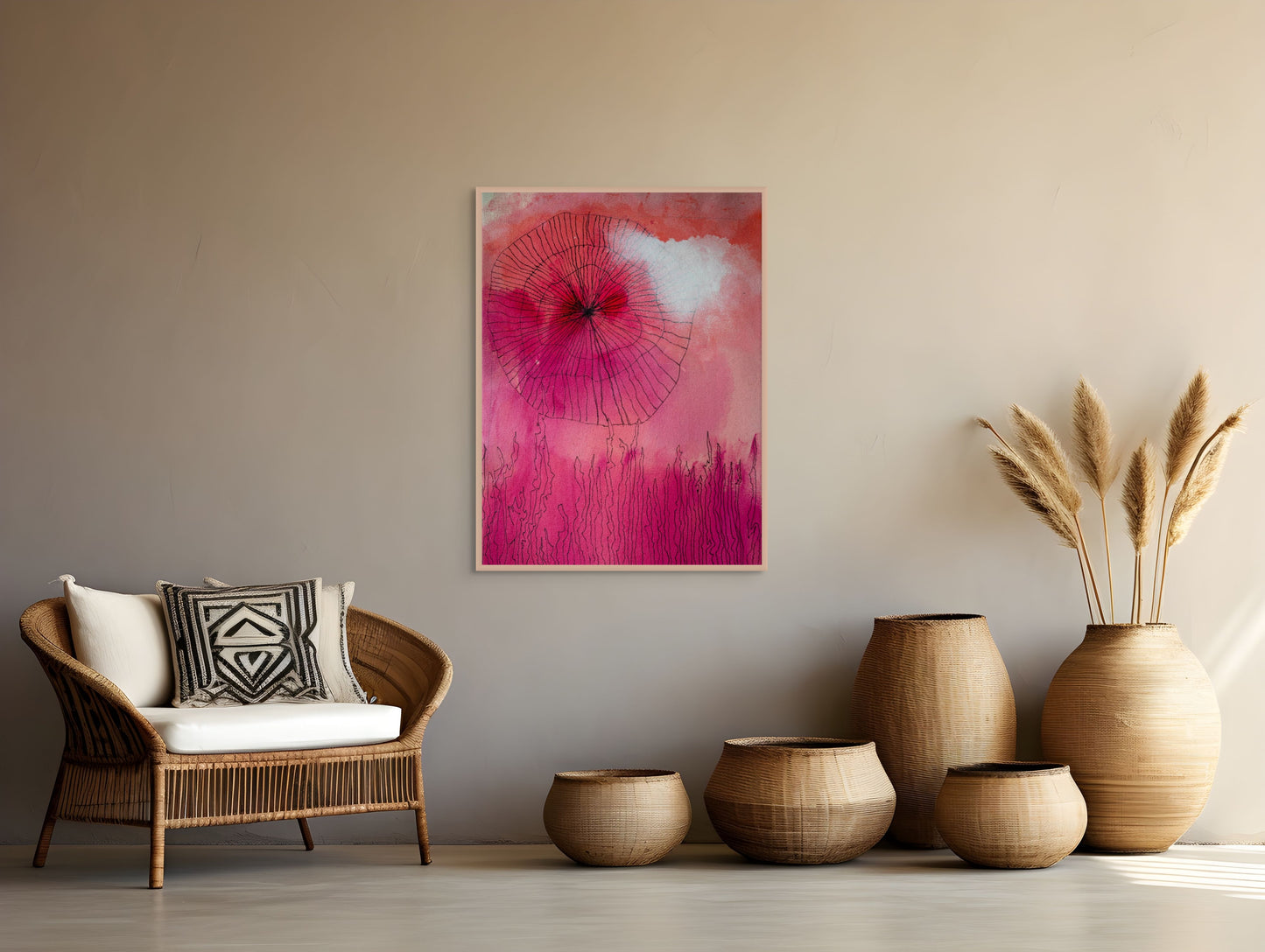 Saturn Sunrise #4 - Print NEW
